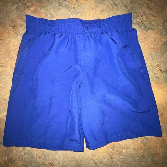 Under Armour Loose Fit Athletic Shorts,‎ Youth Large, Blue - Picture 1 of 9